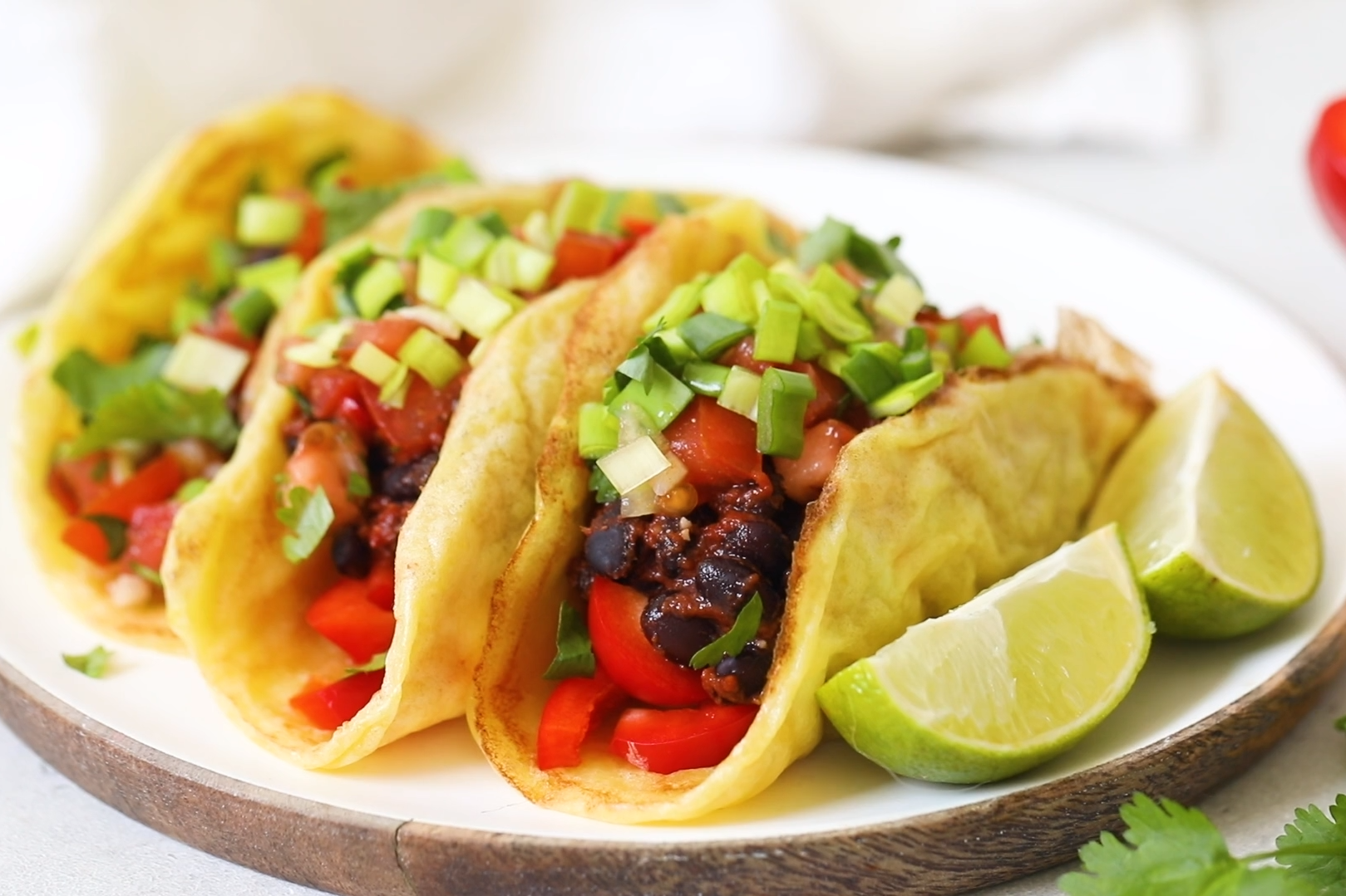Potato Tacos with Black Beans