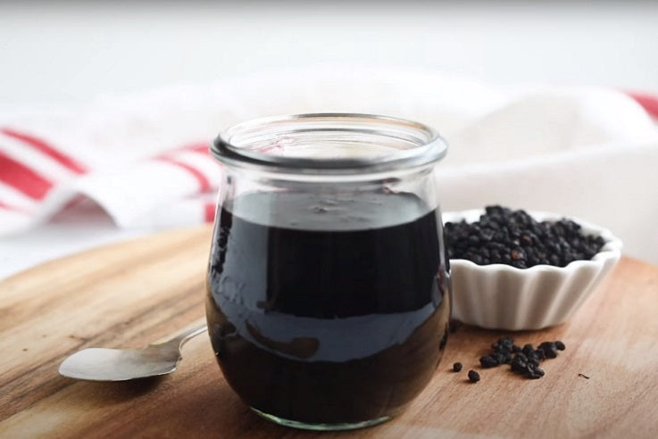 Elderberry syrup