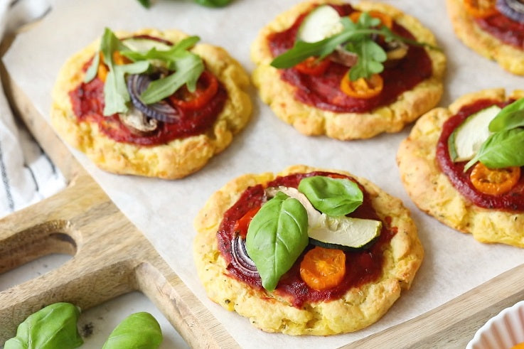 MINI PIZZAS WITH POTATO DOUGH