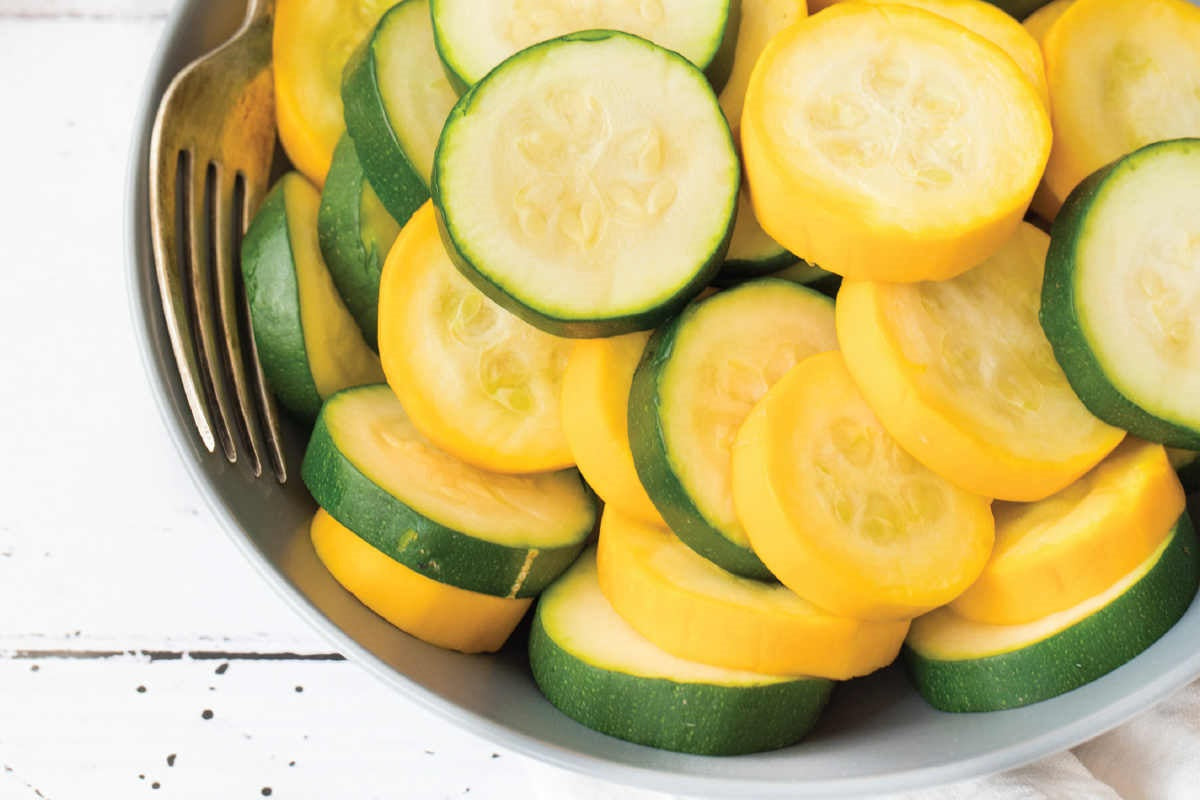 STEAMED ZUCCHINI
