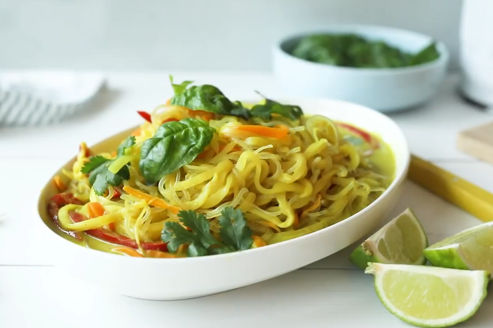 Yellow Curry Noodles (Grain Free)