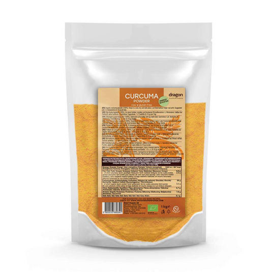 Βιολογική σκόνη κουρκουμά 150 g.