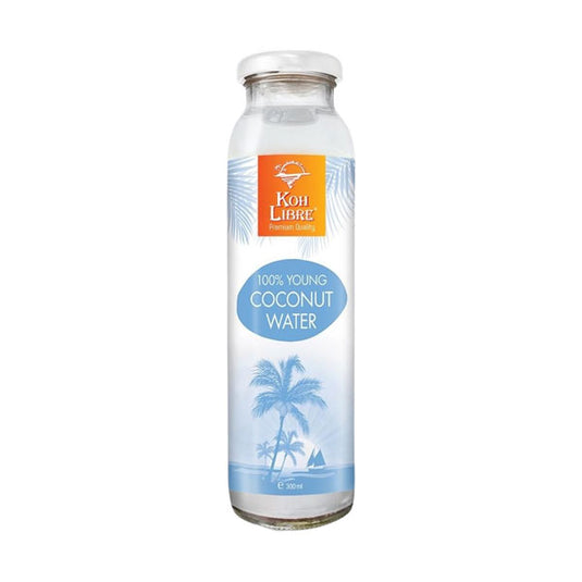 100% νερό καρύδας, 300 ml.