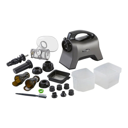 Omega MM1500 хоризонтална пресоваща сокоизстисквачка