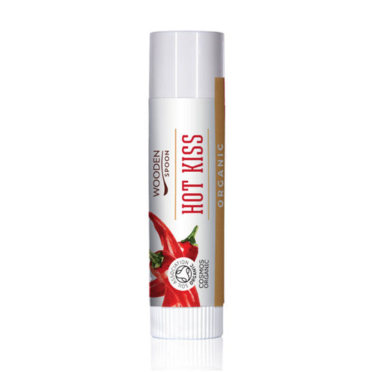 Βιολογικό βάλσαμο χειλιών Hot Kiss, 4.3 ml.