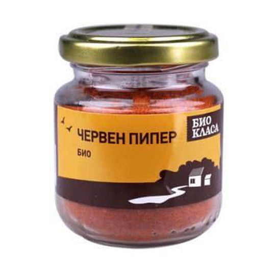 Био червен пипер, сладък, 50 гр.
