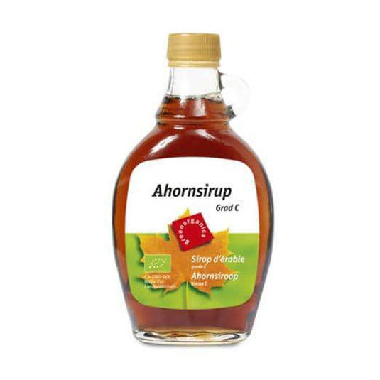 Βιολογικό σιρόπι σφενδάμου βαθμού C 250/375 ml.