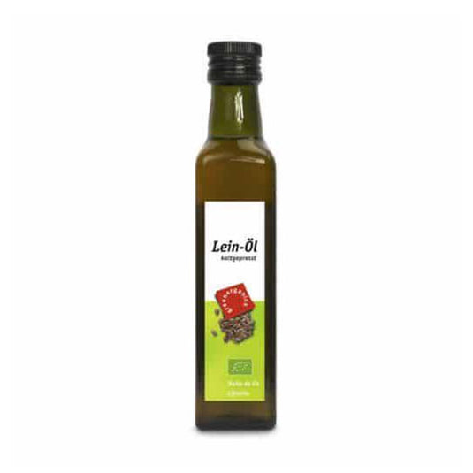 Βιολογικό λάδι λιναρόσπορου, 250 ml.