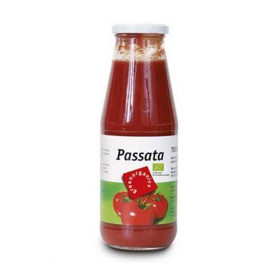 Βιολογικές ντομάτες με φρούτα του πάθους, 700 ml.