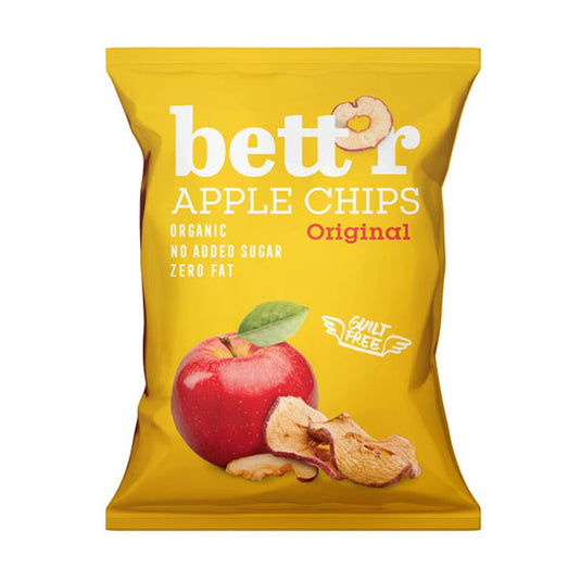 Βιολογικά τσιπς μήλου, Bettr 50 g.