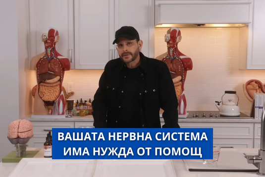 [Видео] Антъни Уилям: нервната ви система има нужда от помощ