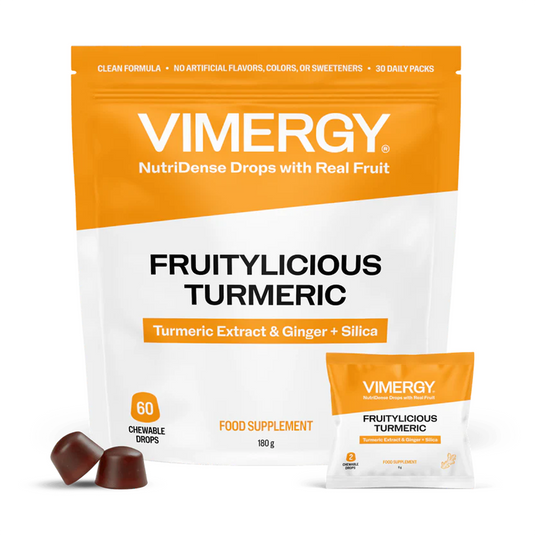 Ζελεδάκια Fruitylicious Turmeric της Vimergy®