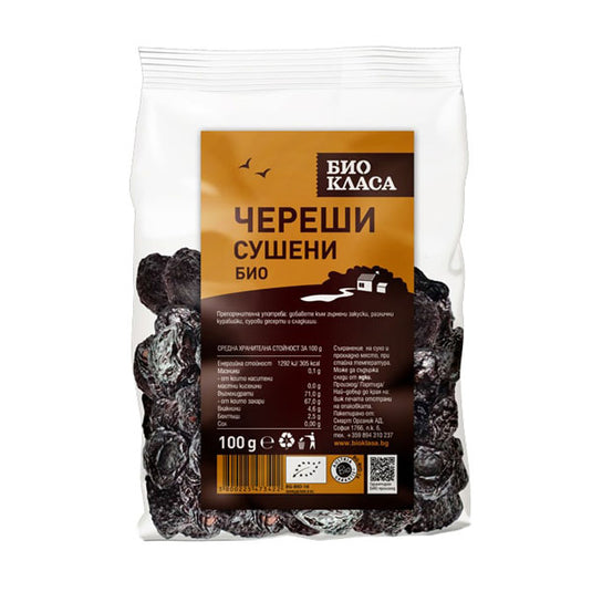 Organic Cherries dried 100 g.